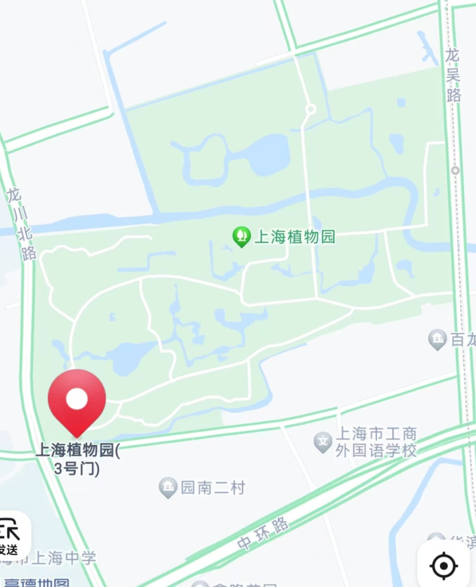 杨浦公园地图图片