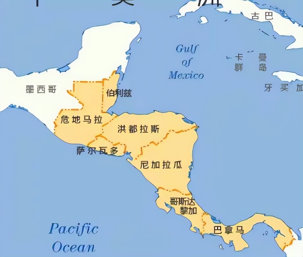 洪都拉斯的位置洪都拉斯有900多万人口,2022年的经济总量为296亿美元