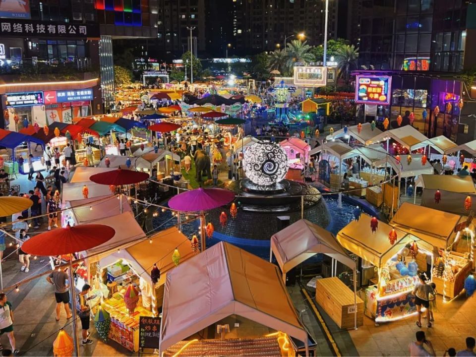 佛山最大东南亚风夜市,就在大沥!一秒出国体验_腾讯新闻