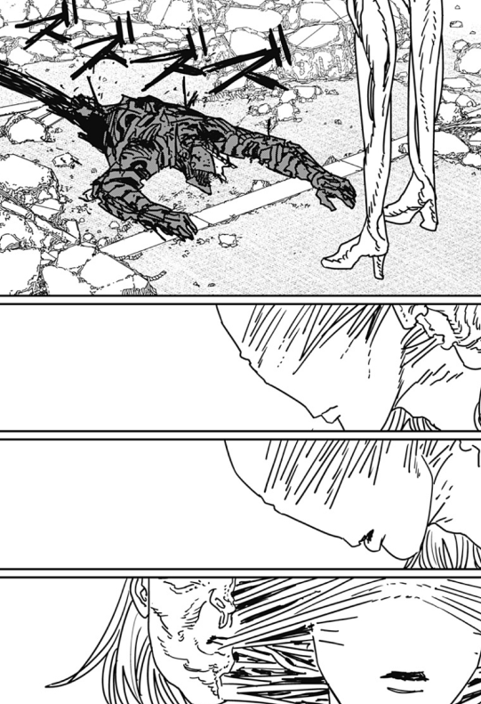 电锯人179话:衰老恶魔再秀实力 轻松阻挡战争恶魔的攻击