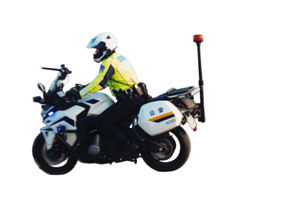 c小姐探警营之铁骑交警traffic police摩托骑士keep moving forward