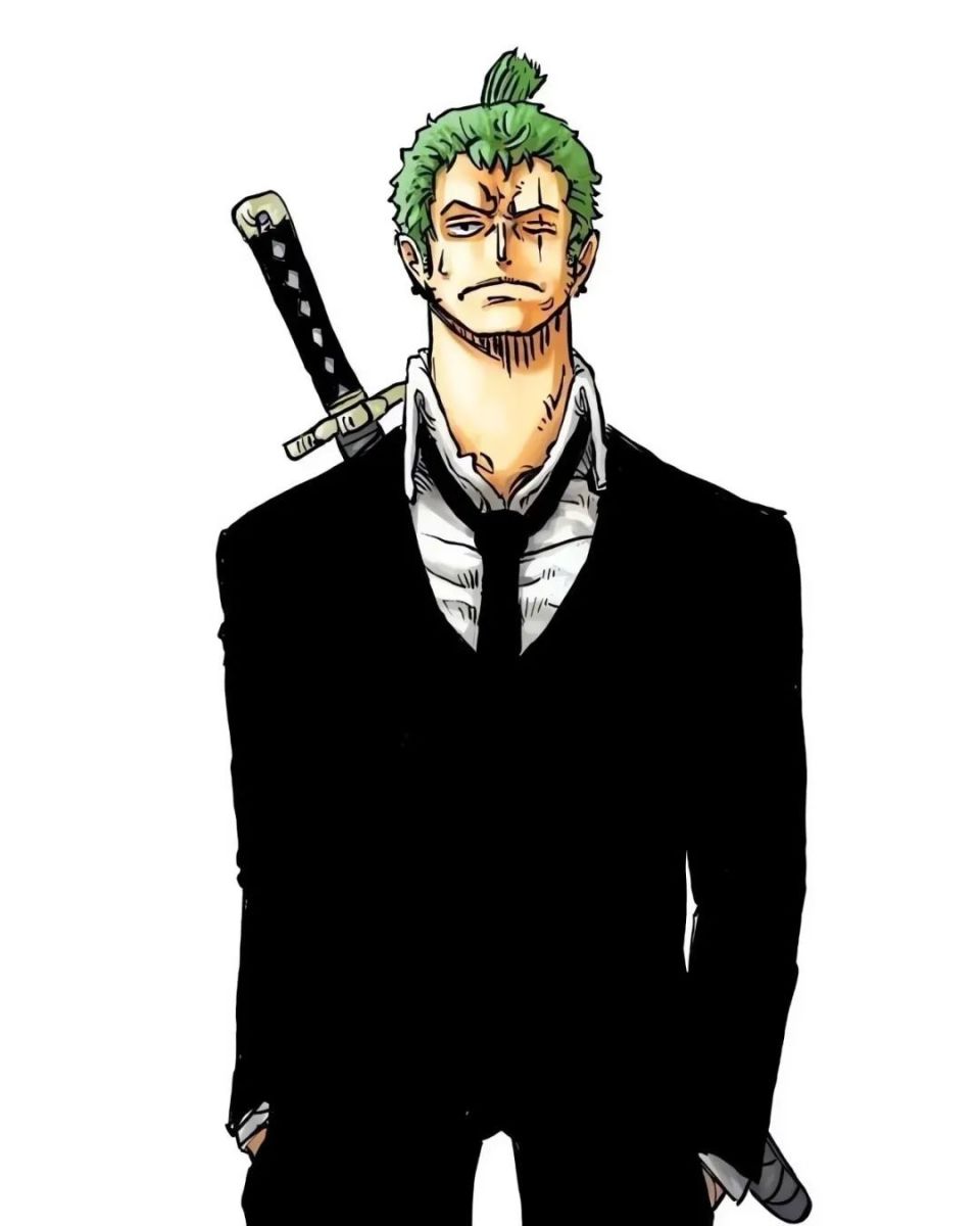 作为玩刀刀前辈,索隆更加适合早川秋这个角色,不苟一笑,狂傲不羁令人