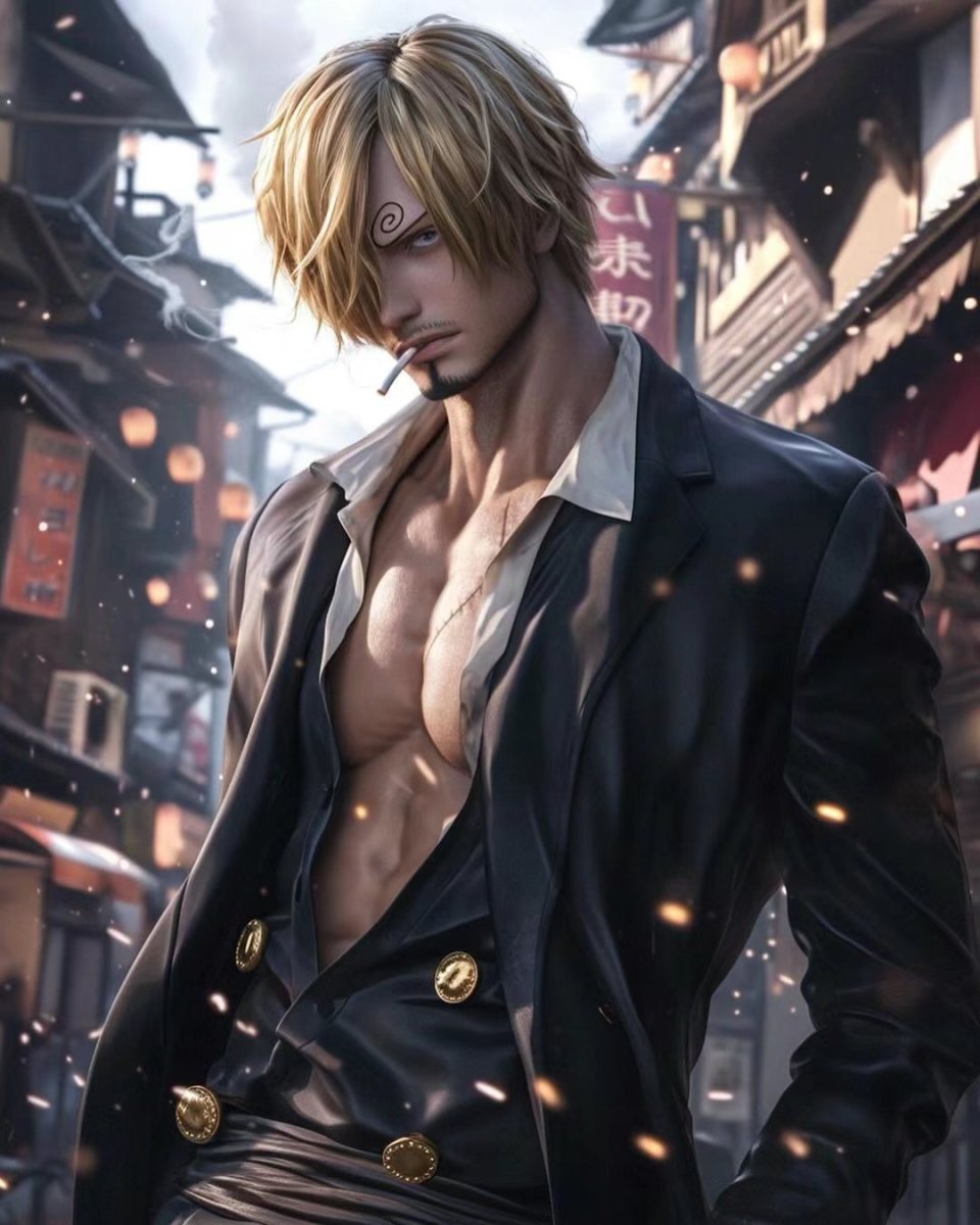 用ai还原《海贼王》!娜美和罗宾神还原,山治帅爆了,索隆脸不像