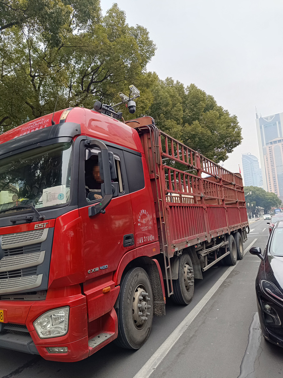 开车超5小时未停车休息两货车驾驶员疲劳驾驶被罚款记3分