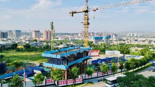 最新进展西延高铁西铜段主桥桥梁上部结构施工拉开序幕