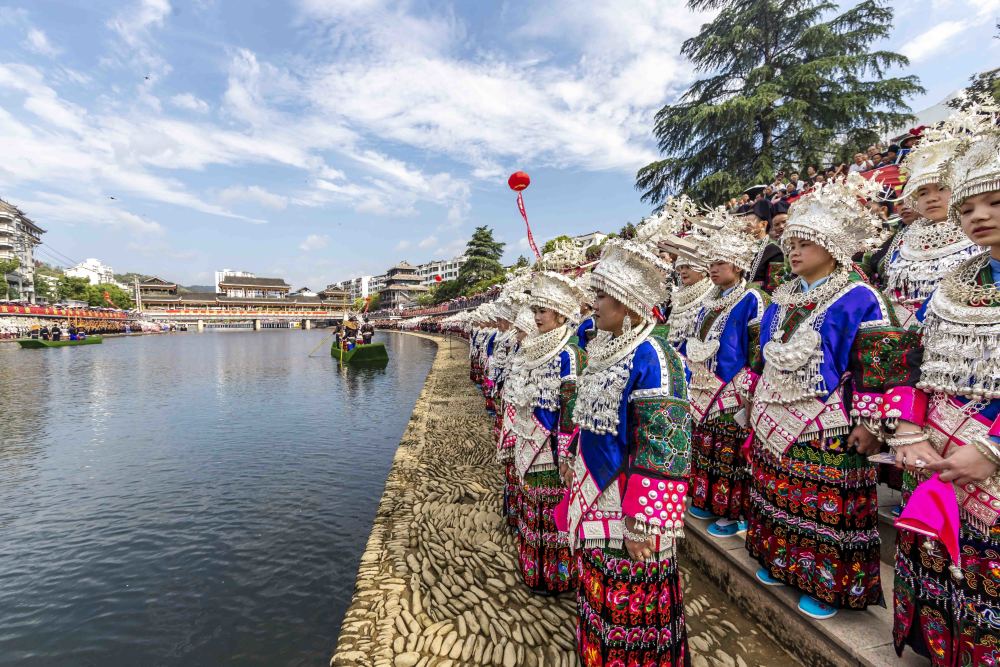 文化贵州台江欢度苗族姊妹节