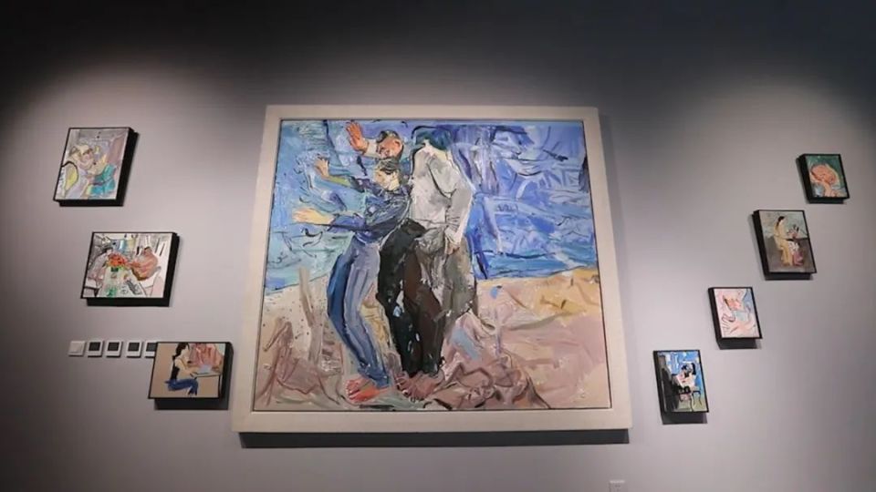 「我爱你」闫平教授油画展