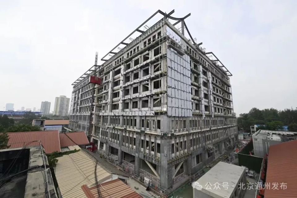 明年开诊！副中心这家三甲医院新建医疗综合楼！最新进展——_腾讯新闻