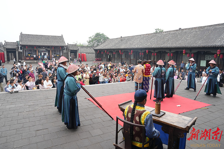 古县衙升堂再现