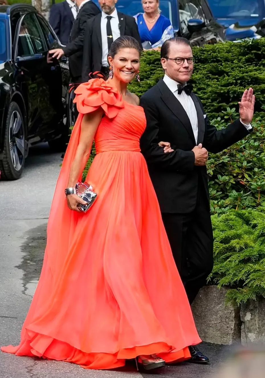 索菲亚公主是挪威公主玛莎·路易丝 与杜雷克·维雷特婚礼的 350 位