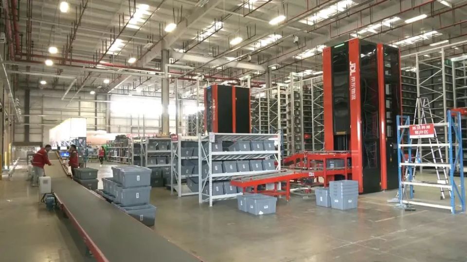 备战双十一京东物流贵阳亚洲一号智能产业园智能科技再升级