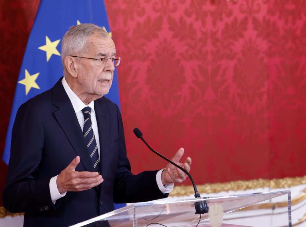 奥地利总统要求尽快组建新政府