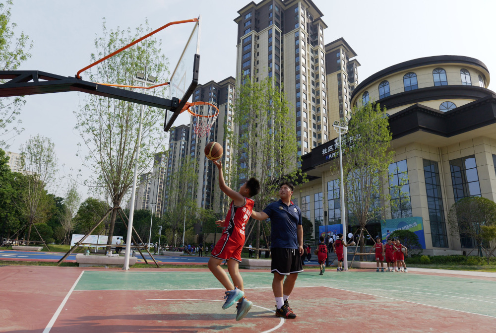 体育全民健身河南洛阳打造高水平社区体育公园