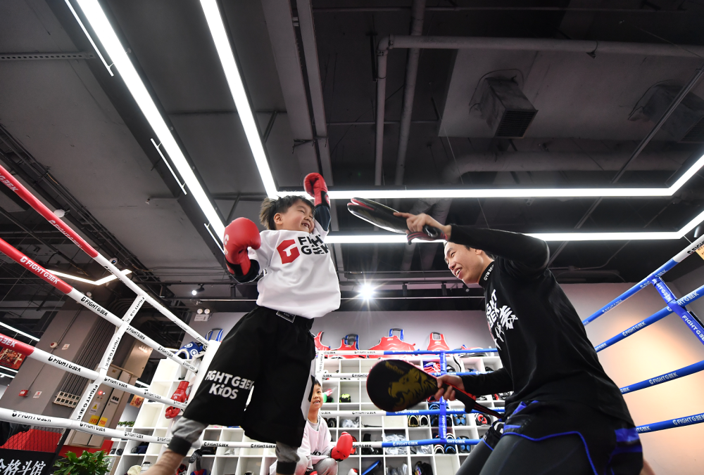 想成为下一个贾玲吗京城格斗馆火起来了直击