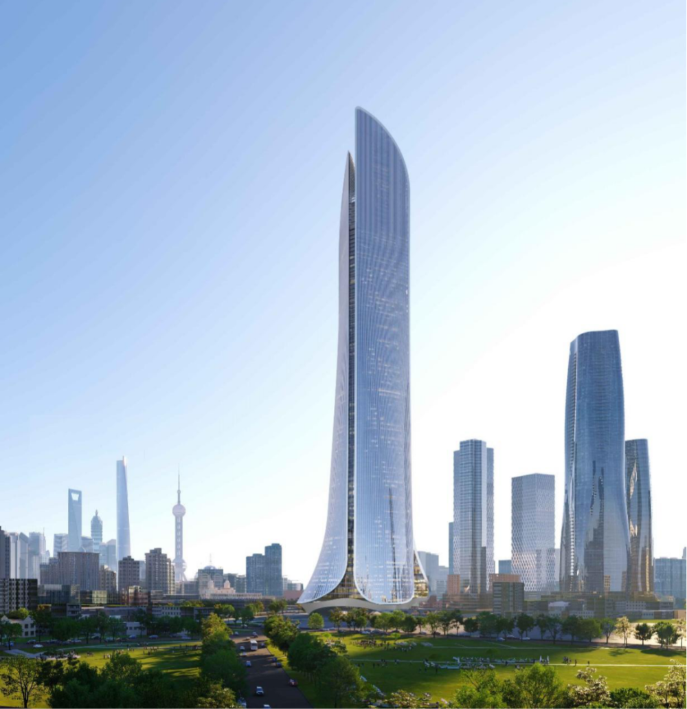 480米新地标北外滩航海公园虹口重大工程项目效果图抢先看