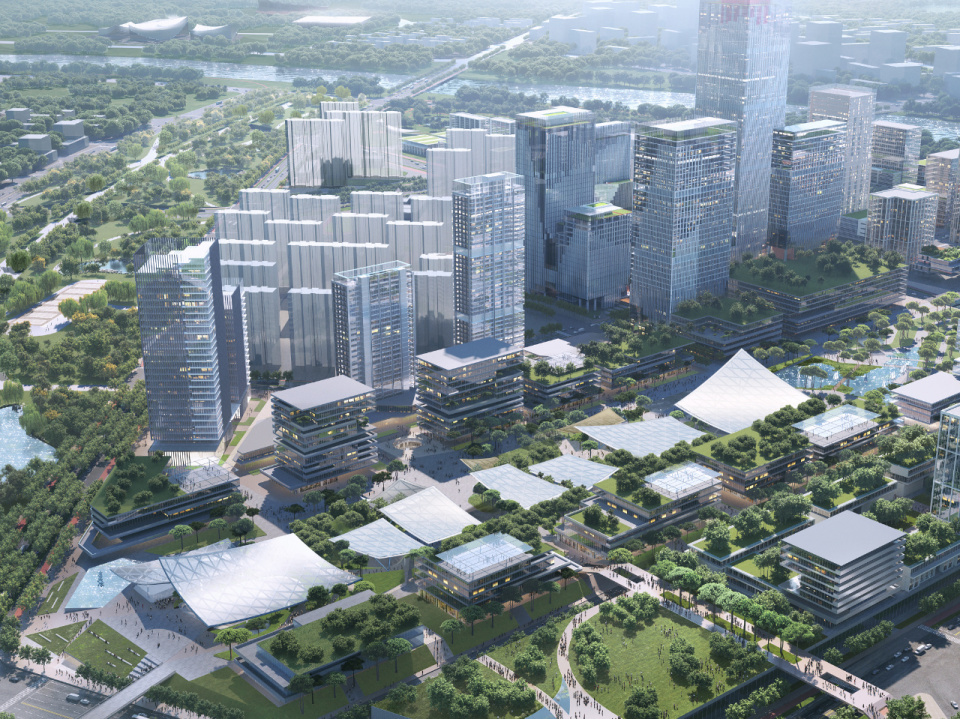 北京城市副中心站综合交通枢纽雏形亮相_腾讯新闻