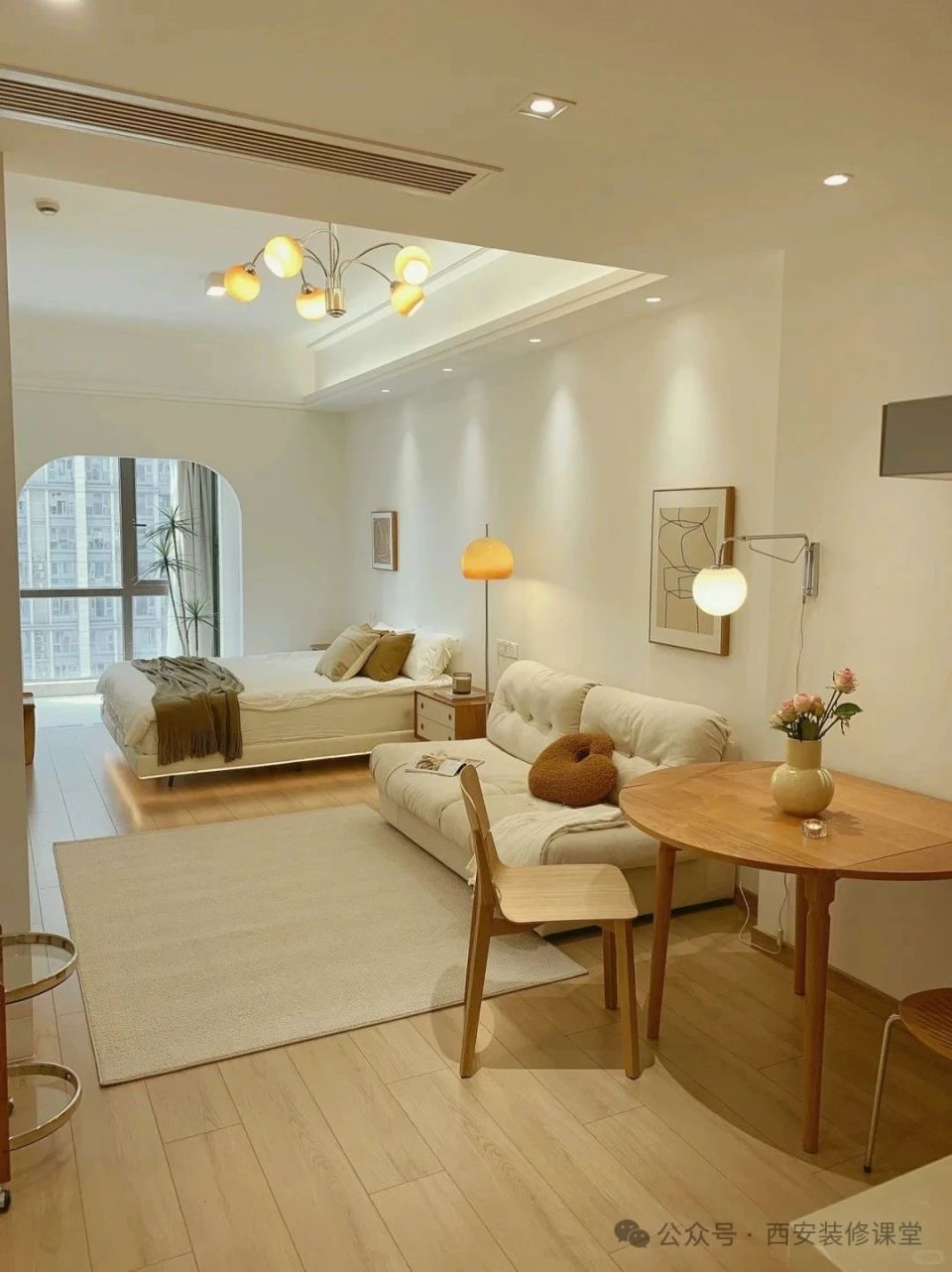 55m05精装房公寓,微装修一人住