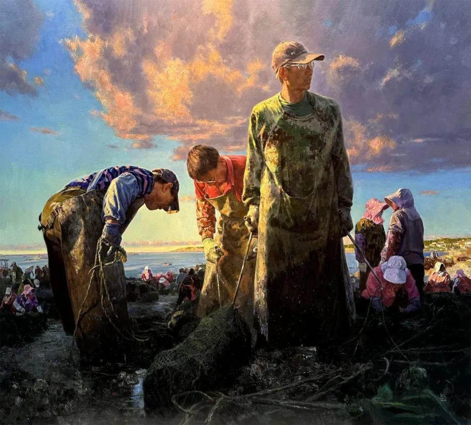 第十四届全国美展山东作品展(中国画,油画)在山东美术馆开展