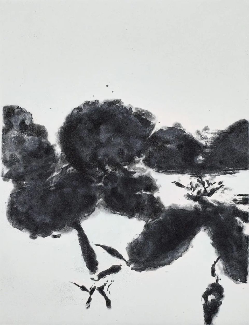 赵无极90多幅版画亮相久事美术馆,流露毕生诗情画意