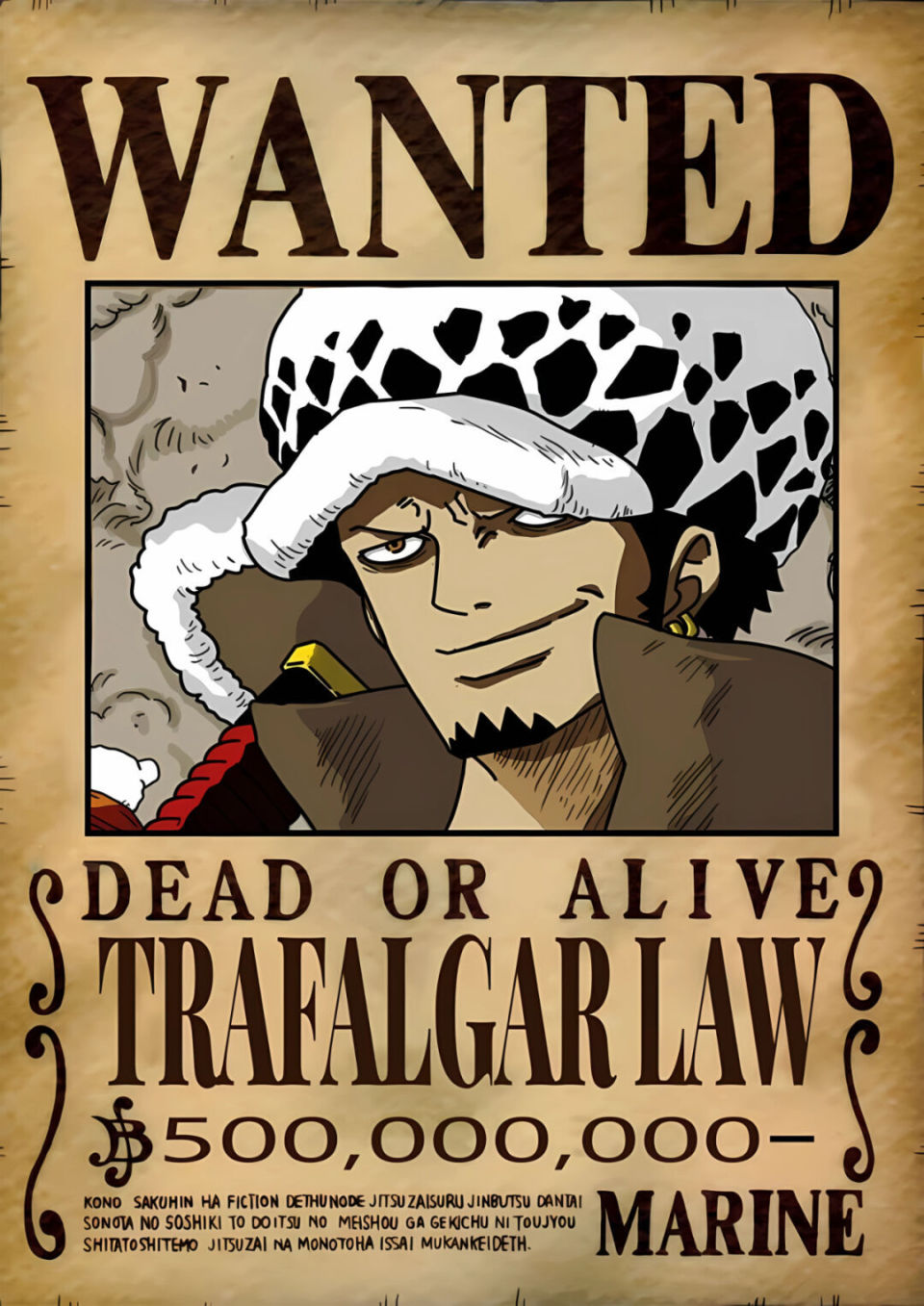 海贼王悬赏令【王下七武海】,鹰眼,黑胡子领衔,看七武海的悬赏变化