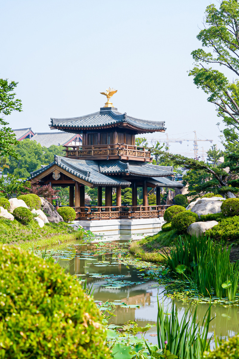 宝山寺只园正式开园,上海这个"宝藏园林"处处展现唐风古韵-腾讯新闻