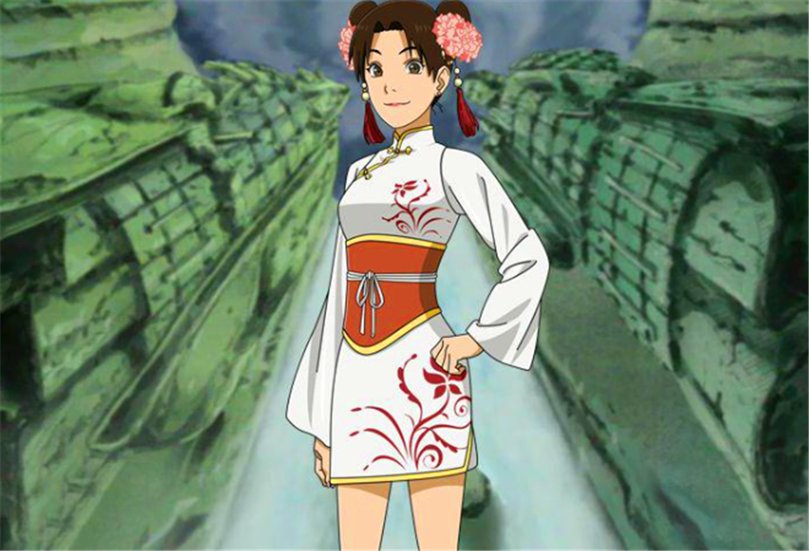 火影忍者:当美女忍者们换上旗袍,小南很有气质,雏田太害羞了