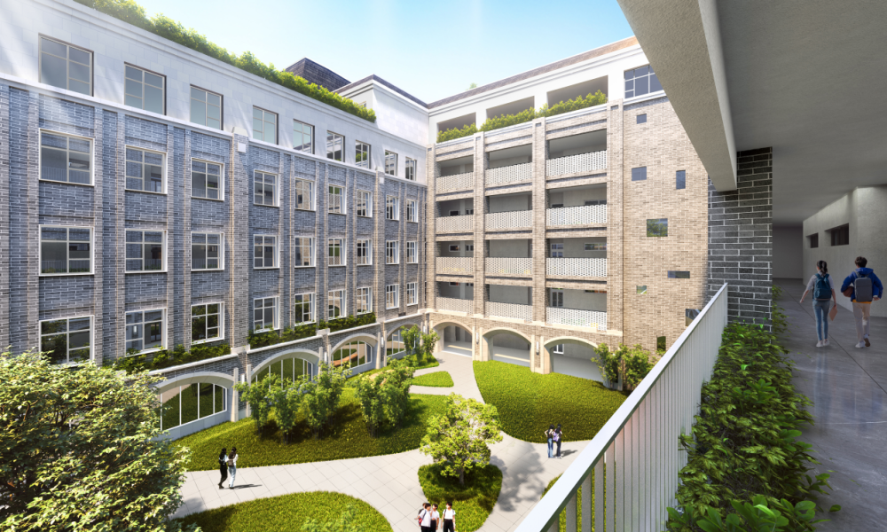 翠园中学新校区效果图抢先看