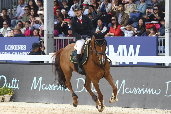 上海最美赛事5月回归马术赛场更显她魅力