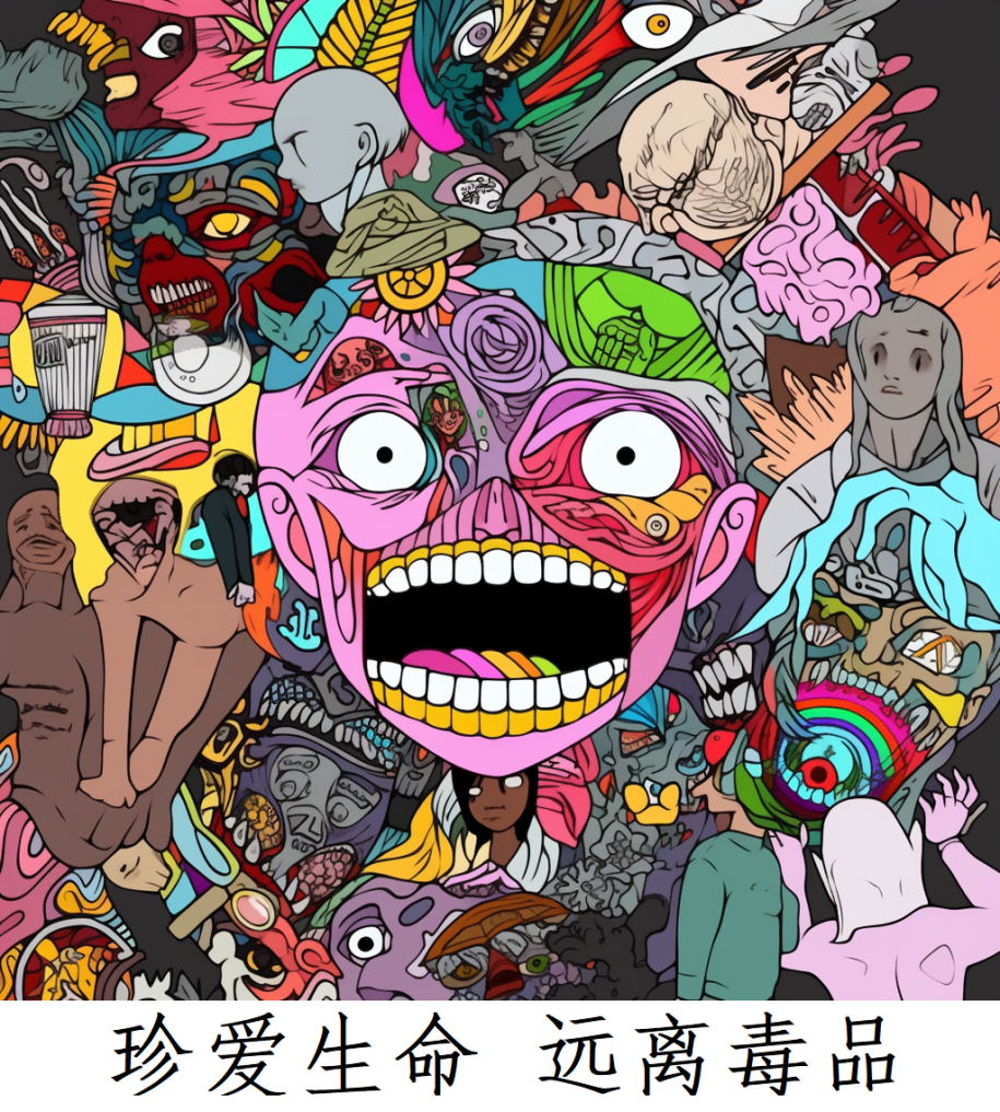 禁毒漫画大赛图片