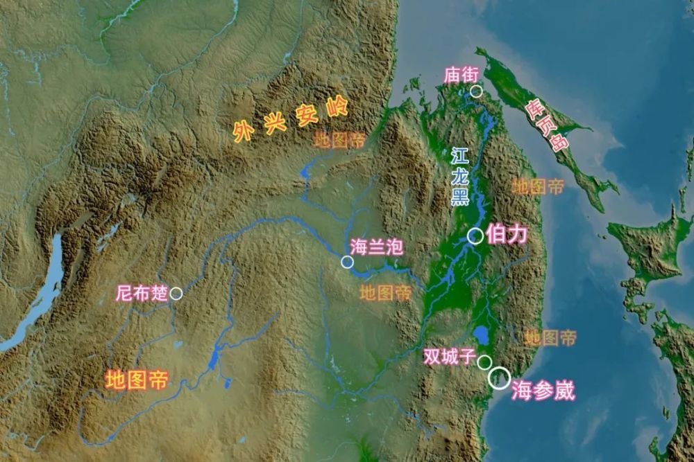 国家规定地图上必须括注中文名称的八个俄罗斯地方是哪里