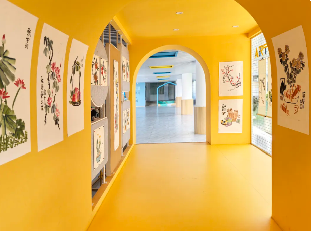 流光溢彩展童心!银城小学春季画展赏心悦目