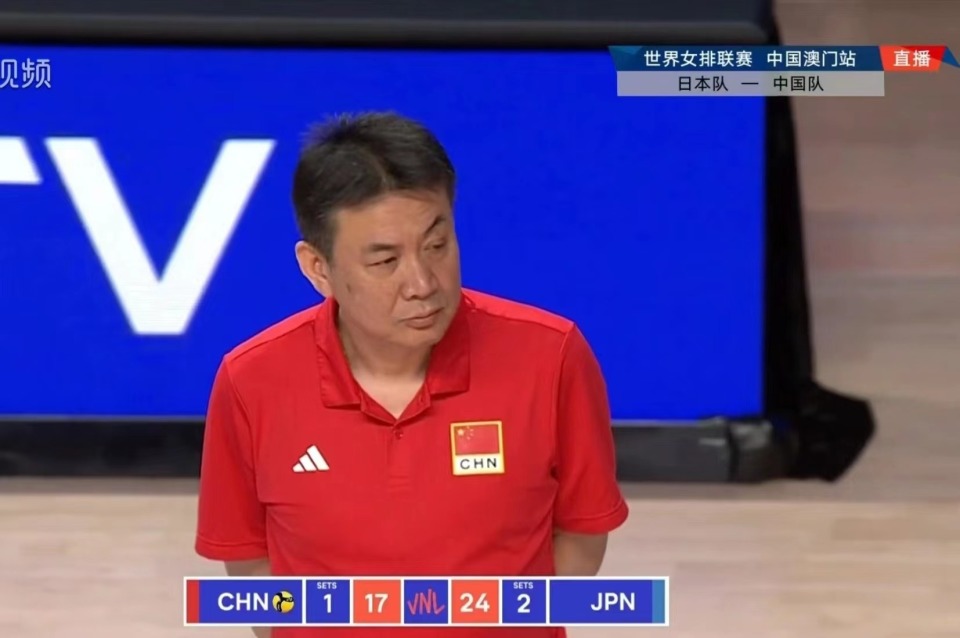世界女排联赛澳门站:输给最不该输的日本,主教练蔡斌是要承担最大的