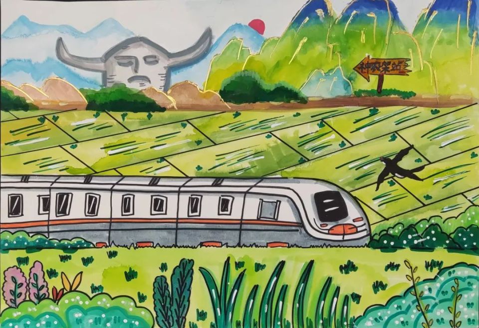 美好生活共同缔造 我的城市我作主丨神农架林区优秀绘画作品展播(一)