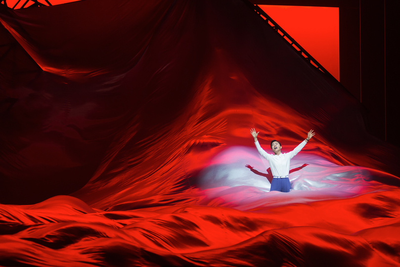 全总文工团新创音乐剧《逐梦》在京首演