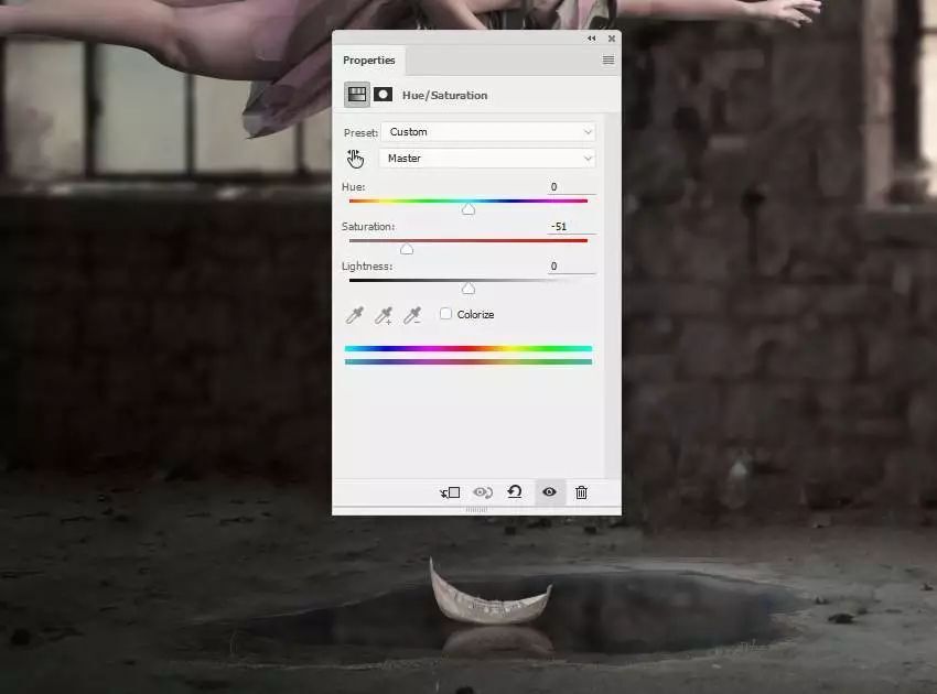 ps合成/悬浮美女