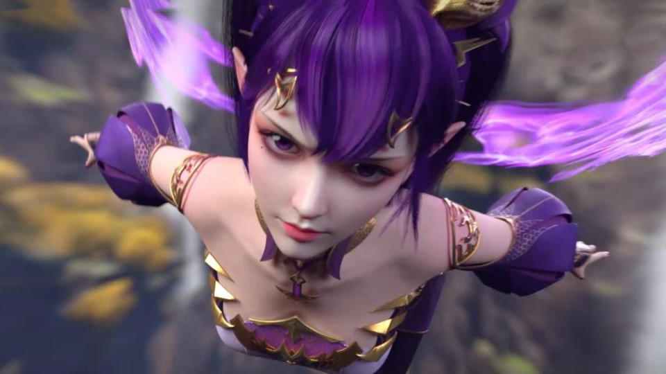 斗破苍穹:紫妍大号穿皮裤上线,大长腿踢爆六星斗皇!