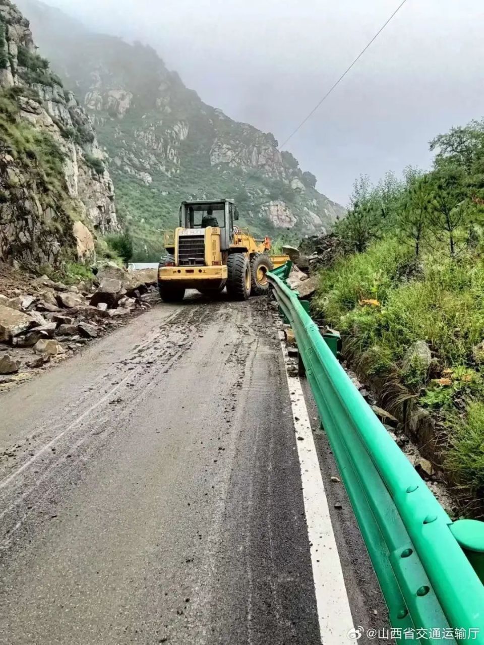 7月30日至31日,忻州地区国道337,338线,省道繁五线,正阳线等多处路段