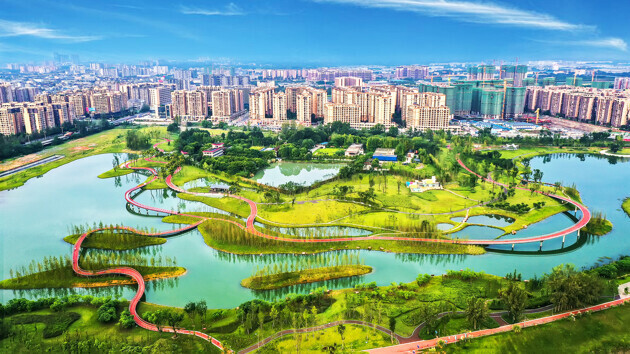 成都新津区携手企业推动智能建筑产业发展