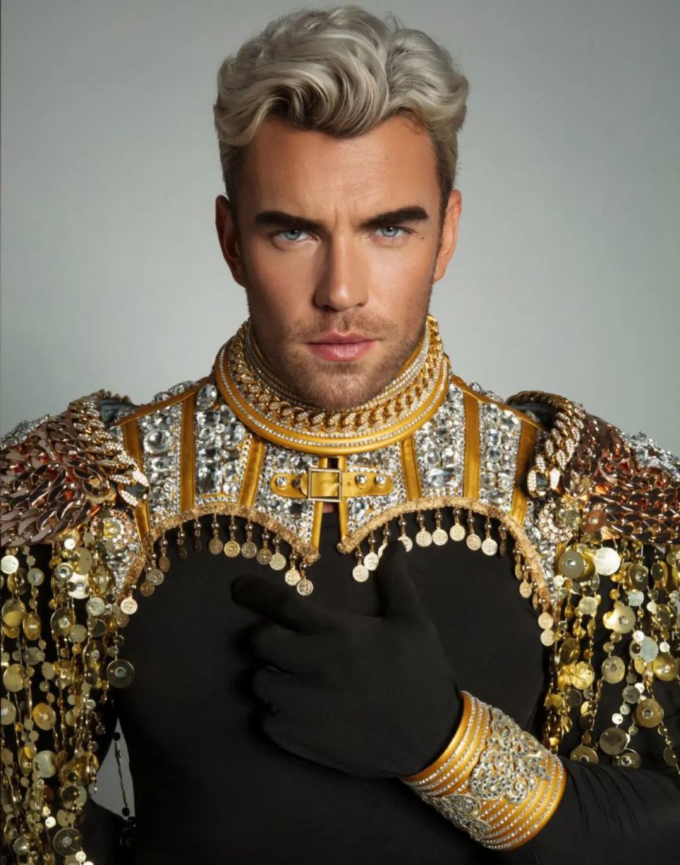 十八线演员 一线男模写真