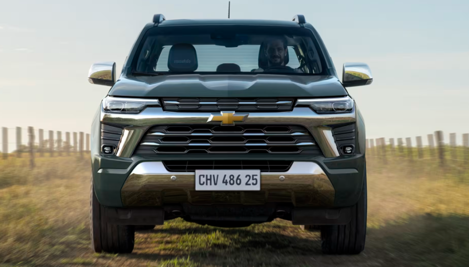 雪佛兰s10皮卡全新升级,2.8t柴油引擎,扭矩达510_腾讯新闻