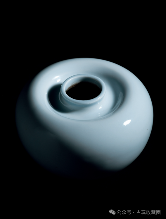 清康熙天蓝釉苹果尊-腾讯新闻