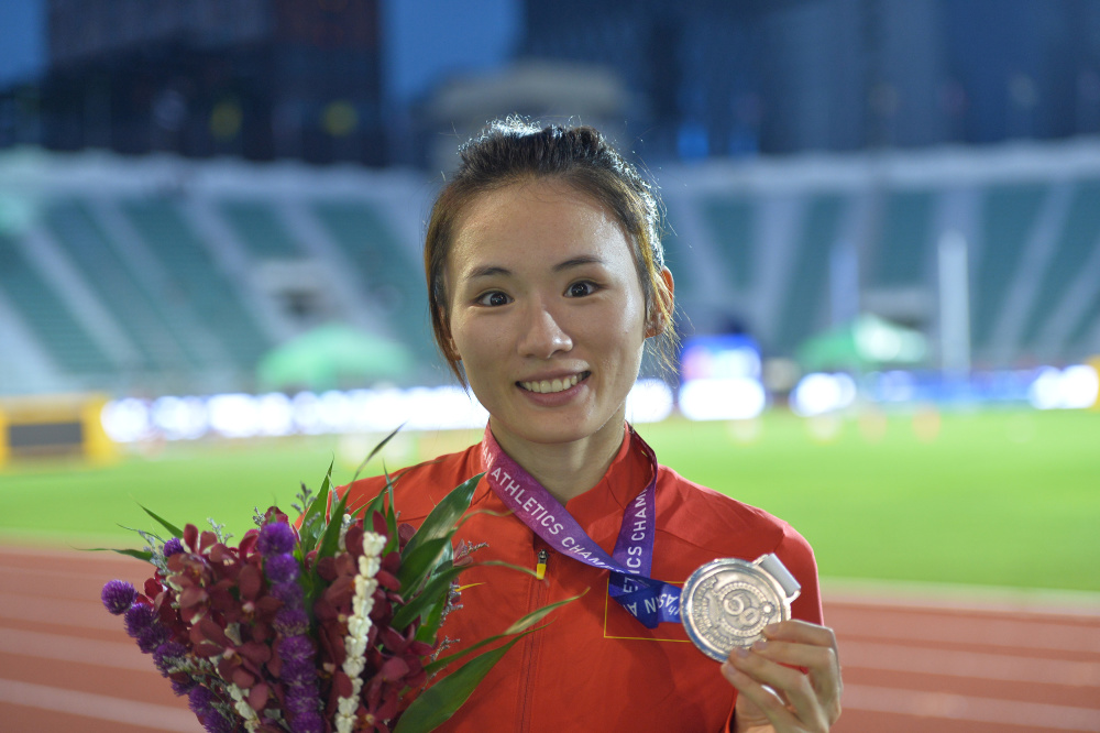 体育田径亚洲锦标赛许双双获得女子3000米障碍亚军