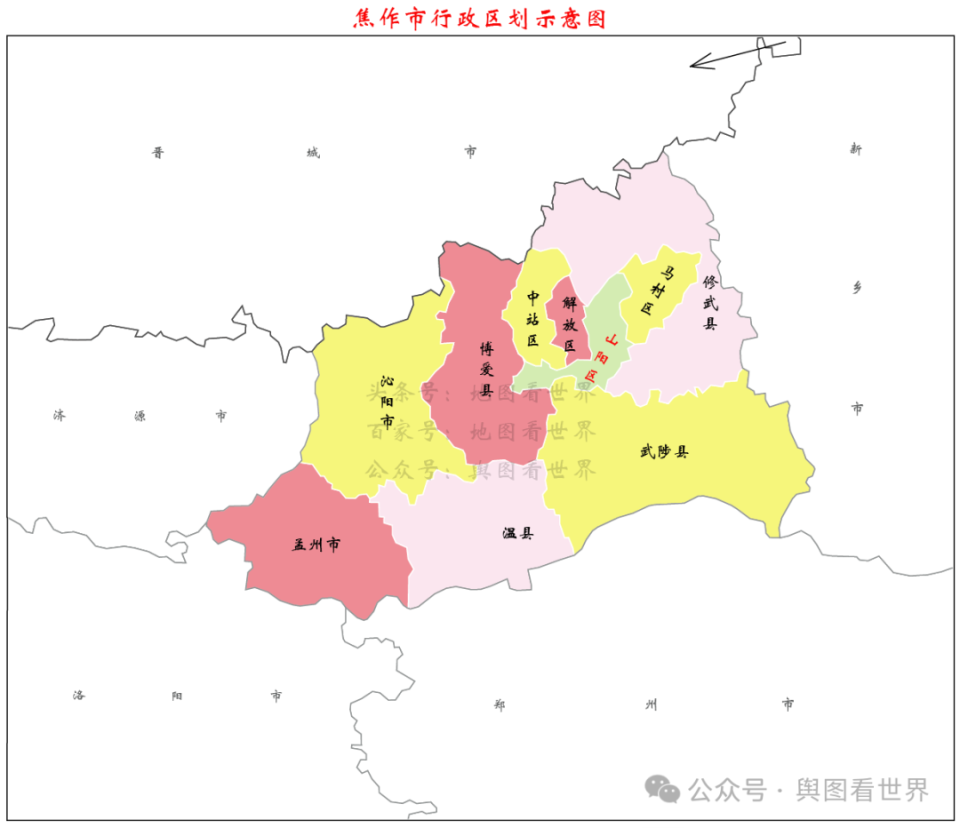 山阴县乡镇地图图片