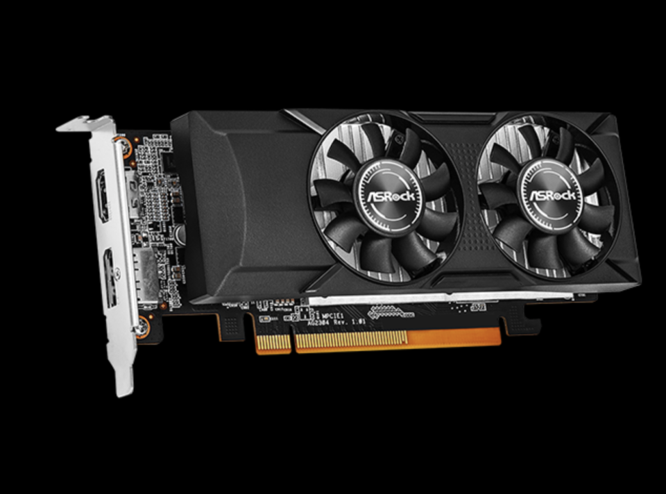 梦回2017华擎推出rx550lowprofile4gb半高入门级显卡