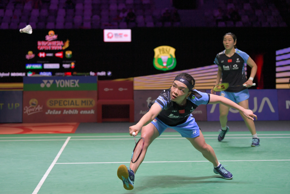 印尼羽毛球公开赛:陈清晨/贾一凡晋级四强