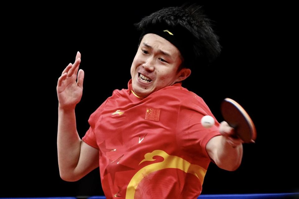 图集丨四冠加身，新“王”当立？男乒王楚钦亚运“四金王”之路_腾讯新闻