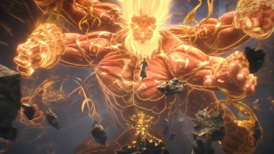 完美世界:一片树叶打爆战王!