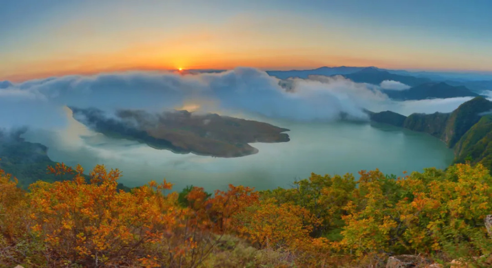 集安太极湾风景区介绍图片