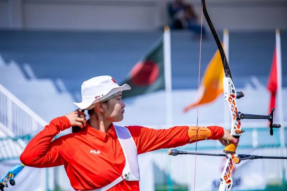 昌吉历史上首位!她将出征巴黎奥运会,冲击女子射箭团体金牌