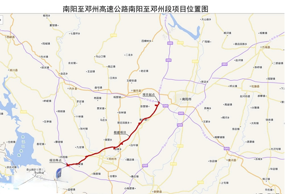丰收之年,河南南阳至邓州高速建设顺利,完善南阳交通网络